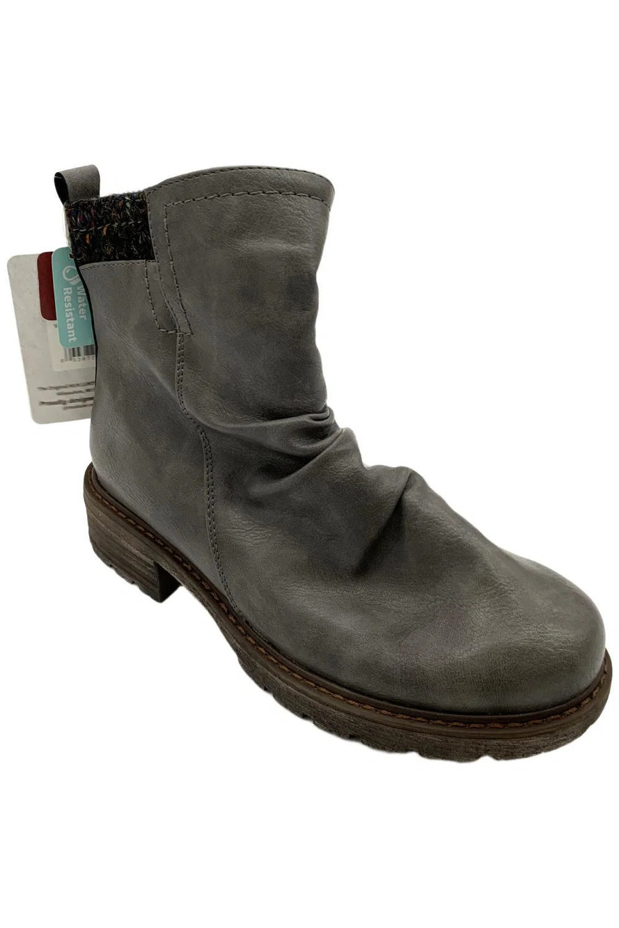 MUK LUKS Women's Logger Banff Boots Grey - Medium